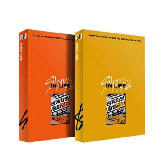 K-POP STRAY KIDS - VOL.1 REPACKAGE IN LIFE ALBUM (2 VERSIONS)