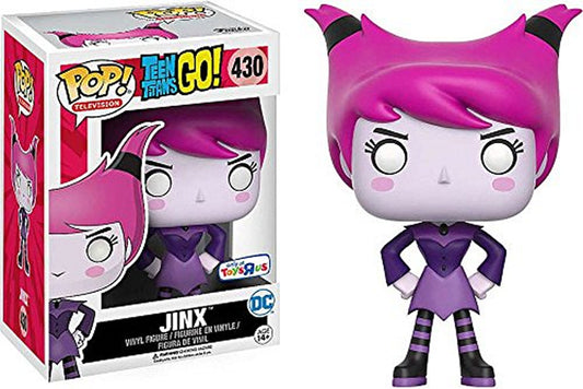 Funko Pop! Teen Titans Go! Jinx 430 Toys R Us Exclusive + Pop Protector