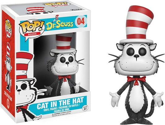 Funko Pop! Dr. Seuss - Cat in the Hat. 04 + Free Protector