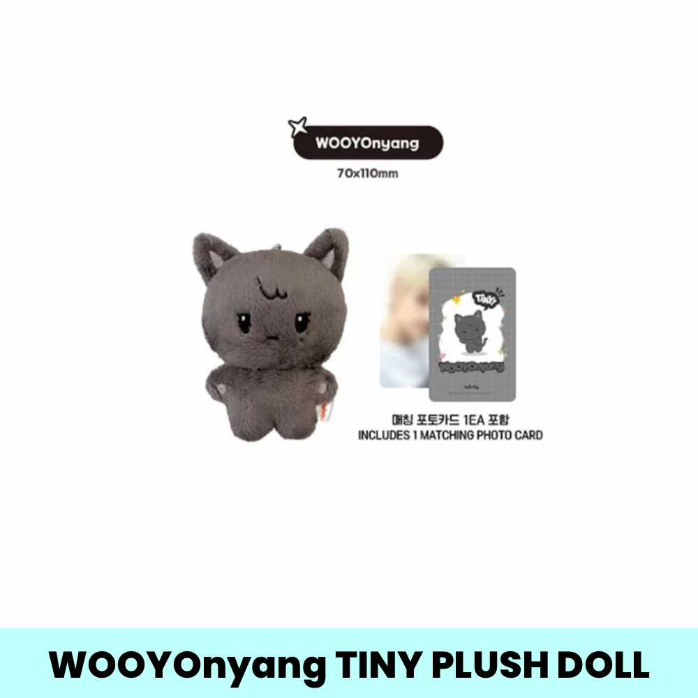 K-POP ATEEZ - ANITEEZ IN THE CALLING - TINY ANITEEZ PLUSH DOLL (8 VERSIONS)