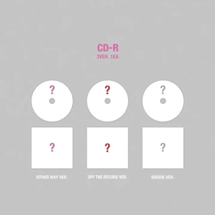 K-POP IVE - 1ST EP [I'VE MINE] BADDIE VERSION ALBUM