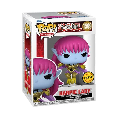 Yu-Gi-Oh! Harpie Lady Funko Pop! Vinyl Figure #1599 Chase + PoP Protector