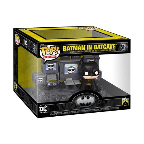 Batman 85th Anniversary Batman in Batcave Funko Pop! Moment #519