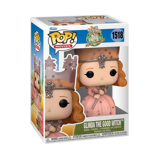 The Wizard of Oz 85th Anniversary Glinda the Good Witch Funko Pop! Vinyl Figure #1518 + Pop Protector