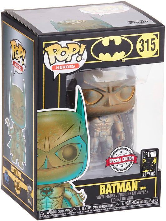 Funko Pop! DC Batman 80 Years - Batman (Patina) 315 Special Edition + Free Protector (VAULTED)