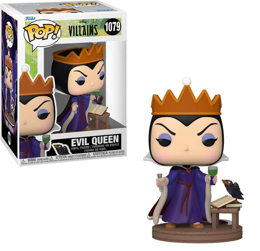 Funko Pop! Disney Villains Evil Queen 1079 + Free Protector