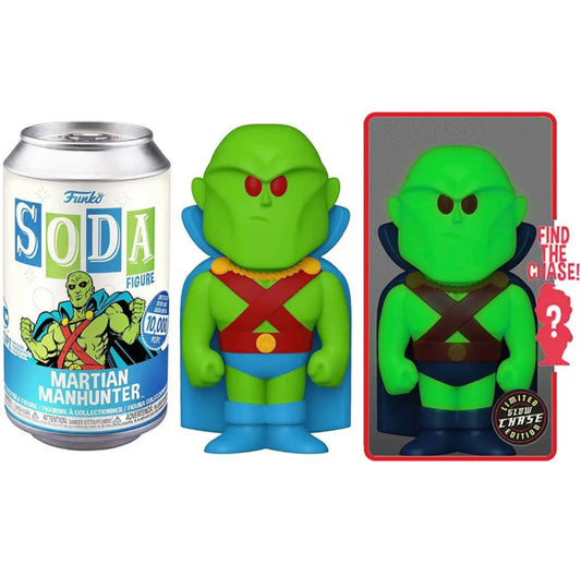 DC Justice League Martian Manhunter Sealed Limited Edition Funko Soda Pop Figure - Chance of CHASE!