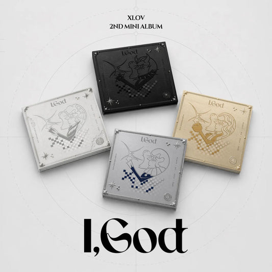 (PRE-ORDER) K-POP XLOV - 2ND MINI ALBUM [I,GOD] (4 VERSIONS) RANDOM