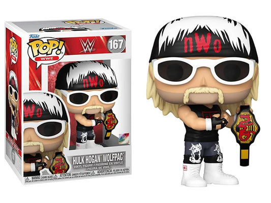 Funko Pop! WWE Hulk Hogan Wolfpac 167 + Free Protector