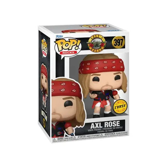 Funko Pop! Guns N Roses - Axl Rose 397 CHASE + Free Protector