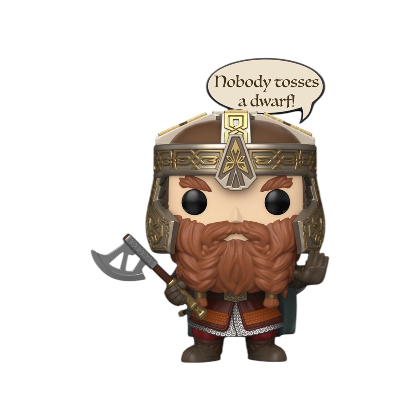 Funko Pop! The Lord of the Rings - Gimli 2028 Figure + Pop Protector