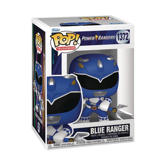 Funko Pop! Power Rangers - Blue Ranger 1372 + Free Protector