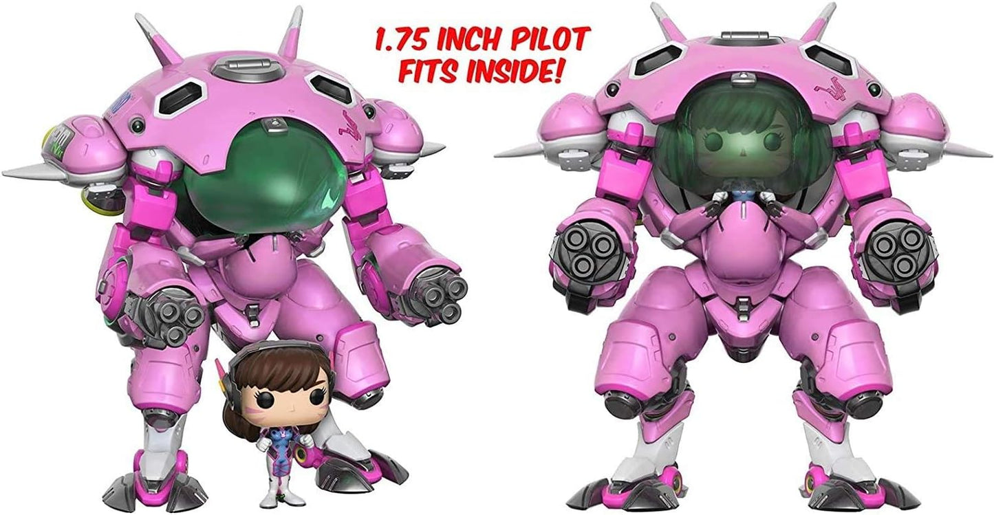 Funko Pop! Overwatch : D.Va With Meka 177 Funko Blizzard Entertainment Exclusive 6-Inch Figure