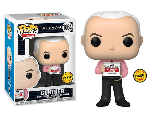Funko Pop! Friends The TV Series Gunther 1064 CHASE + Free Protector