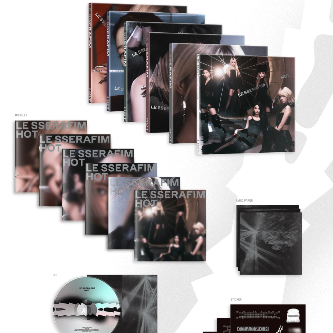 K-pop Le Sserafim 5th Mini Album HOT : CHAEWON ‘Compact Ver.’