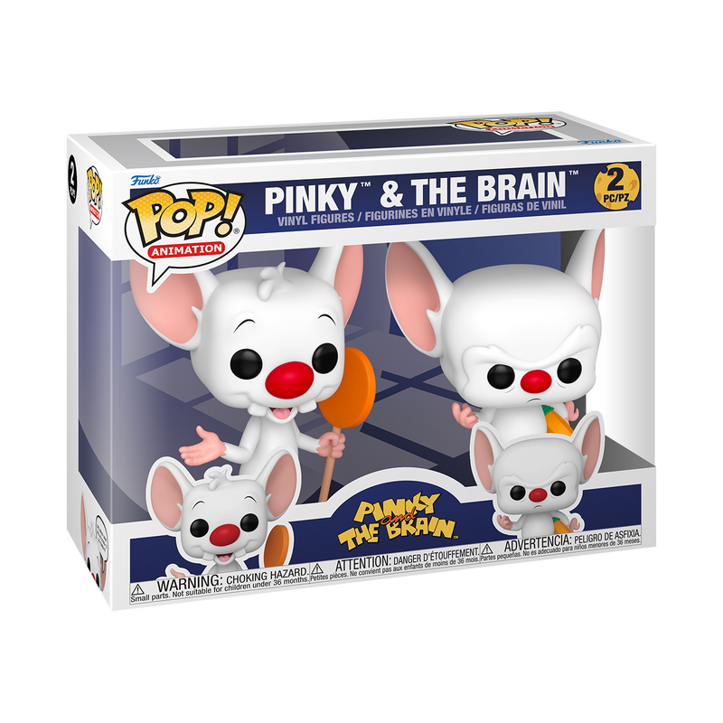 Funko Pop! Pinky & The Brain 2 Piece Pack Figures