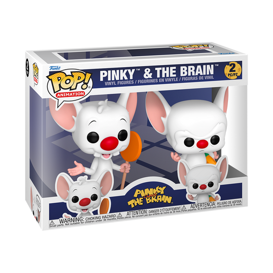 Funko Pop! Pinky & The Brain 2 Piece Pack Figures