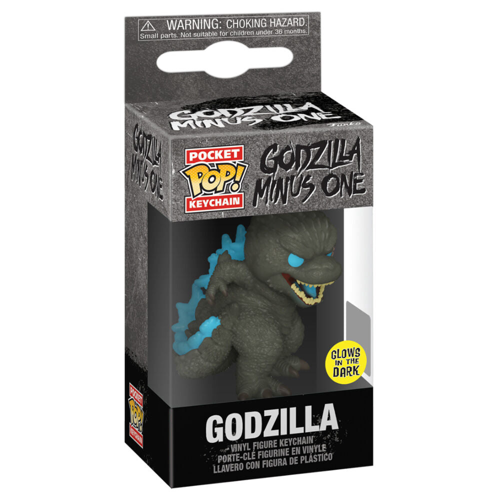 Godzilla Minus One - Godzilla Glows in the Dark Funko Pocket Pop Keychain