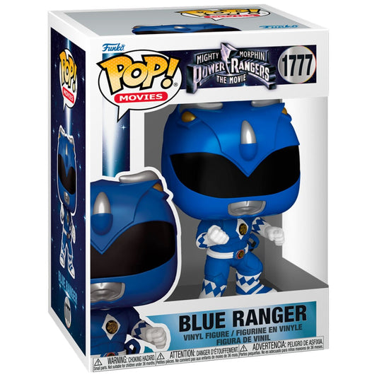 Funko Pop! Mighty Morphin Power Rangers The Movie - Blue Ranger 1777 Figure + Pop Protector