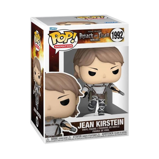 Funko Pop! Attack On Titan Final Season - Jean Kirstein 1992 + Pop Protector