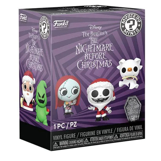 Disney Tim Burton’s The Nightmare Before Christmas Mystery Minis Vinyl Figure Blind Box (One Variation Chosen at Random)