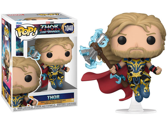Funko Pop! Marvel Thor Love and Thunder : Thor 1040 + Pop Protector