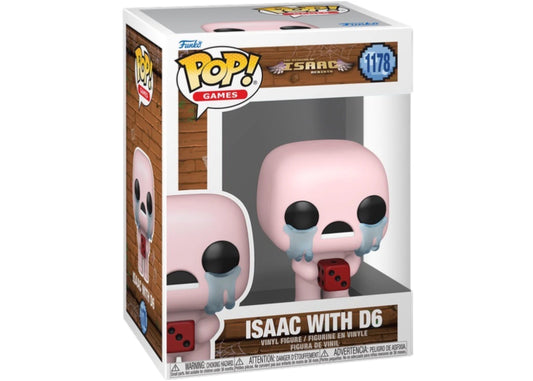 Funko Pop! The Binding of Isaac Rebirth - Isaac with D6 1178 Figure + Pop Protector