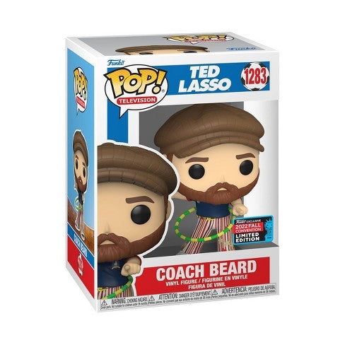 Funko Pop! Ted Lasso Coach Beard 1283 2022 Fall Convention Exclusive + Protector