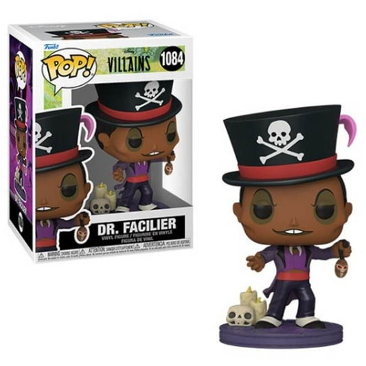 Funko Pop! Disney Villains Dr. Facilier 1084 + Free Protector