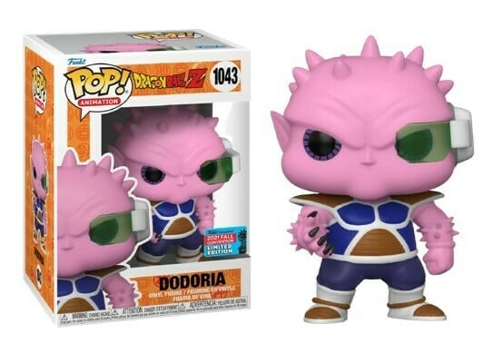 Funko Pop! Dragon Ball Z Dodoria 1043 Funko Exclusive 2021 Fall Convention Limited Edition + Free Protector