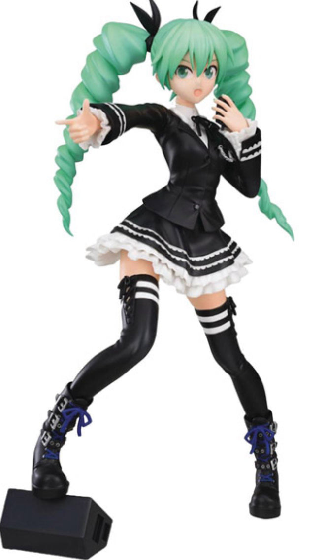 Hatsune Miku Statue Super Premium (SPM) Figure Dark Angel Project DIVA Arcade Future Tone SEGA 25cm Japan *New In Box*