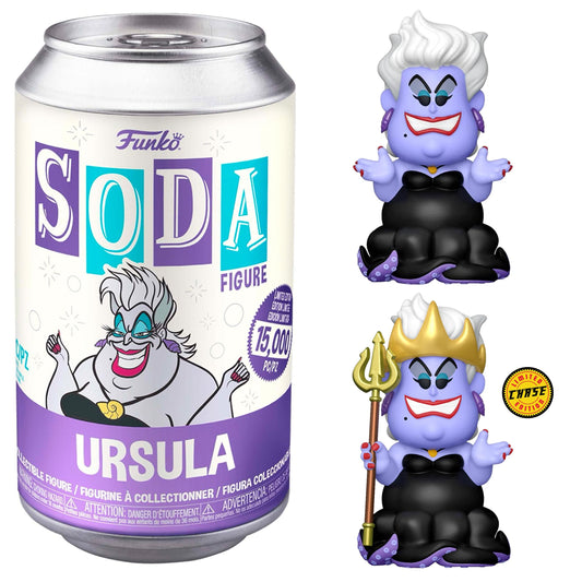 Disney The Little Mermaid Ursula Sealed Limited Edition 15,000 PCS Funko Soda Pop Figure - Chance of CHASE!