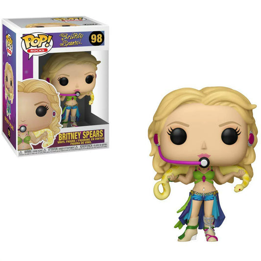 Funko Pop! Britney Spears (Metallic) 98 Special Edition (VAULTED) + Free Protector