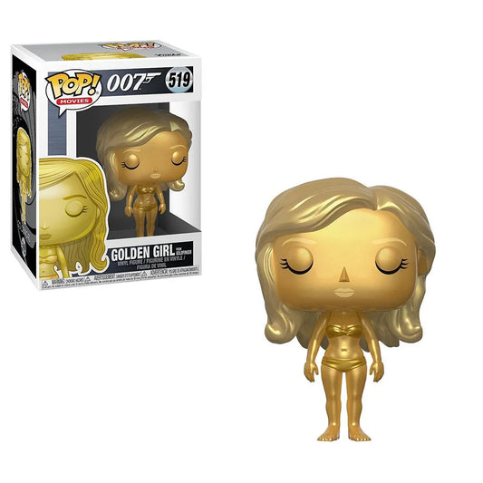 Funko POP! Movies: 007 - Golden Girl from Gold Finger #519 + Protector