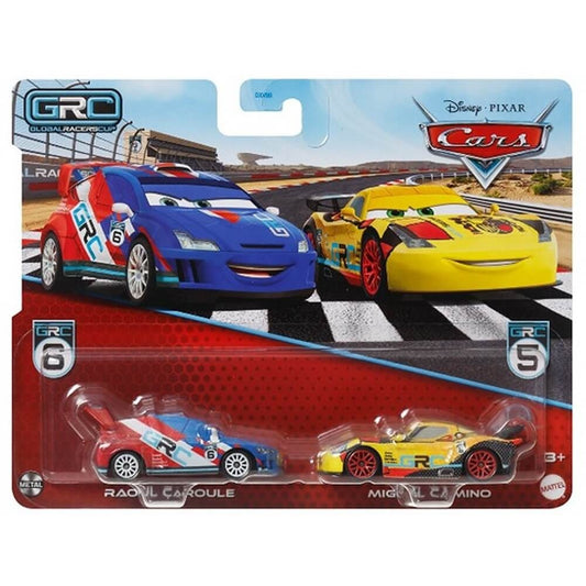 Disney Pixar Cars Raoul Caroule and Miguel Camino 1:55 Scale Diecast Figures