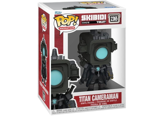 Funko Pop! Skibidi Toilet - Titan Cameraman Figure 2365 + Pop Protector