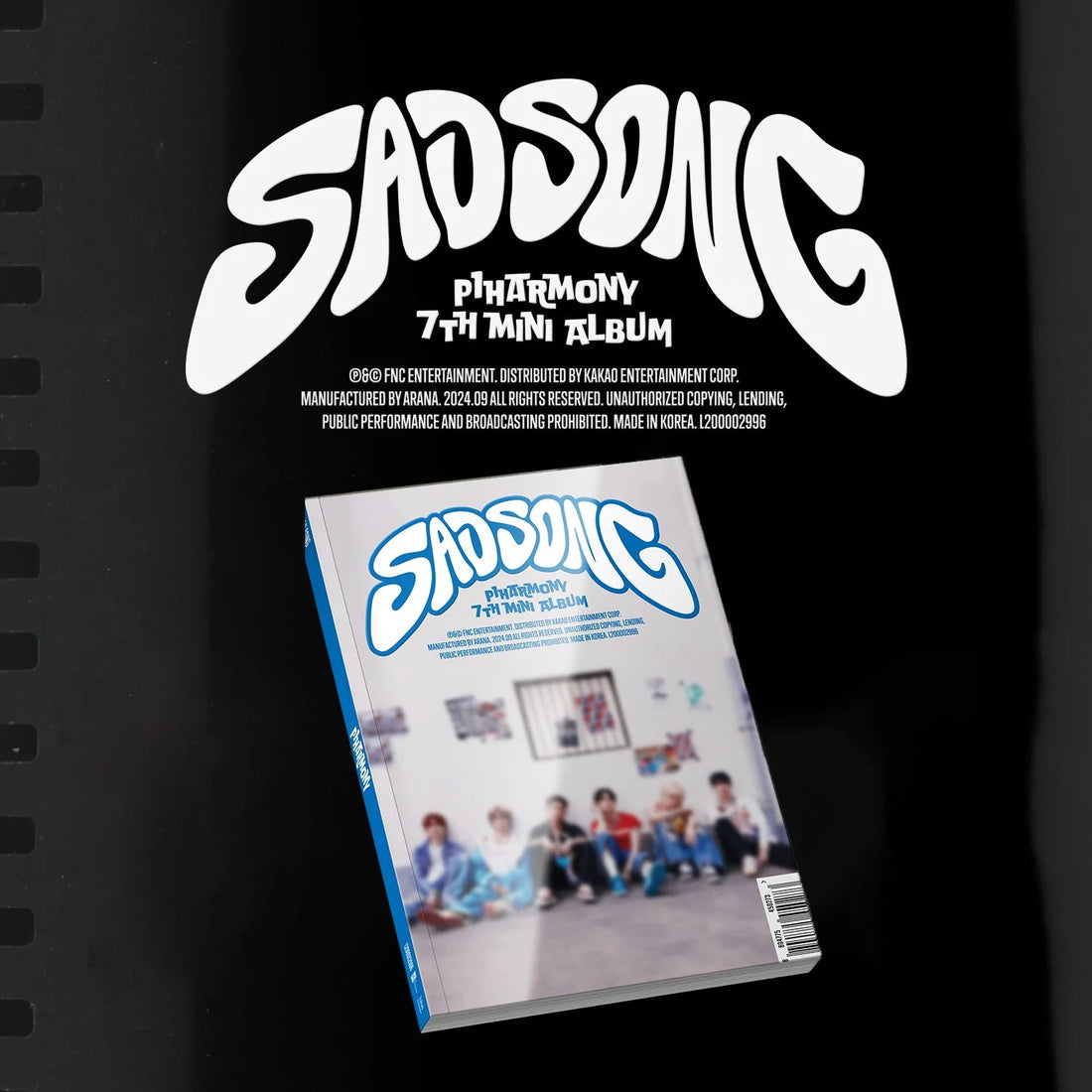 K-POP P1HARMONY - 7TH MINI ALBUM [SAD SONG] (3 VERSIONS)