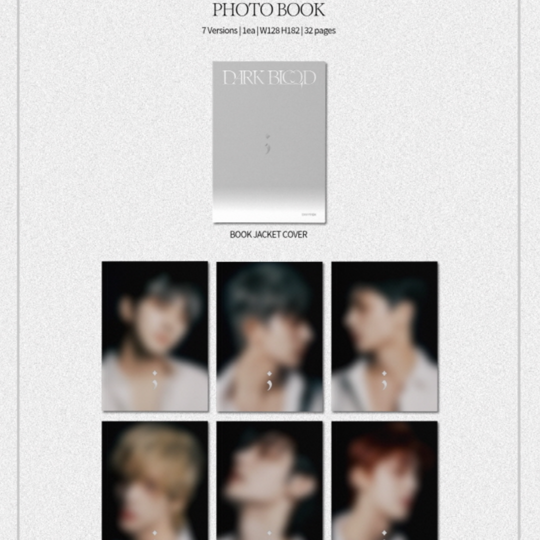 K-POP ENHYPEN - DARK BLOOD ALBUM (ENGENE VER.) RANDOM