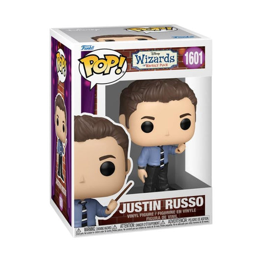 Funko Pop! Disney Wizards of Waverly Place - Justin Russo 1601 Figure + Pop Protector