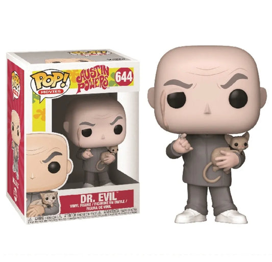 Funko Pop! Austin Powers - Dr. Evil 644 + Free Protector (VAULTED)