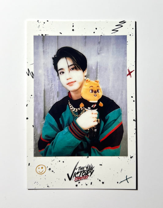 K-pop Stray Kids x Skzoo Pop-Up Store ‘The Victory’ HAN JISUNG Official Polaroid Photocard