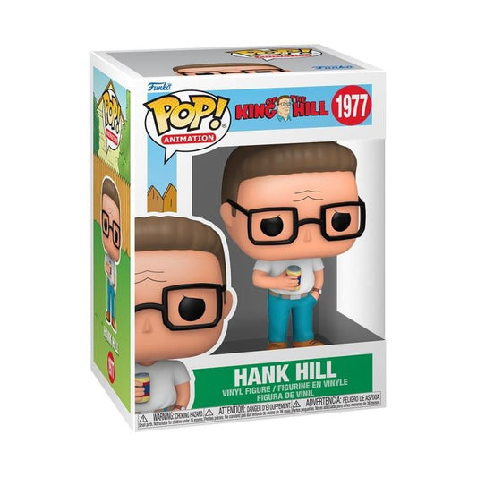 Funko Pop! King of the Hill - Hank Hill 1977 Figure + Pop Protector