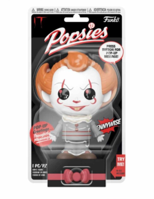 Funko Popsies: Horror - Pennywise Pop Up Message: Do You Want a Balloon? Figure (Window Damage)