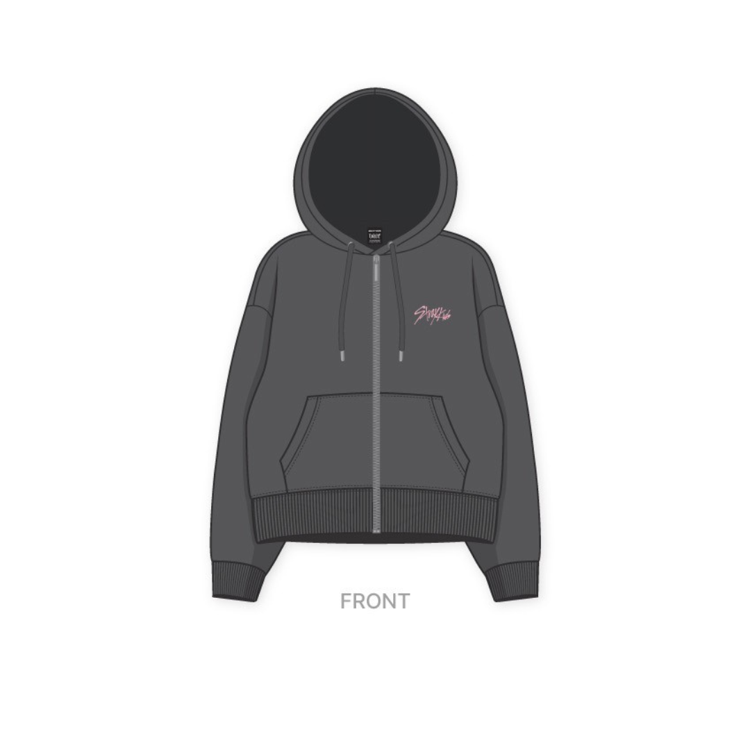 (PRE-ORDER) K-POP STRAY KIDS - "DO IT" POP-UP STORE MD - ZIP-UP HOODIE