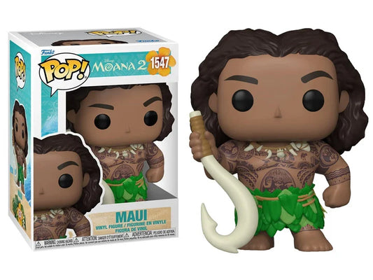 Funko Pop! Disney Moana 2 : Maui 1547 + Free Protector