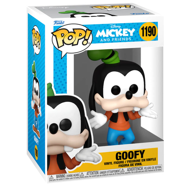 Funko Pop! Disney Mickey and Friends Goofy 1190 + Free Protector
