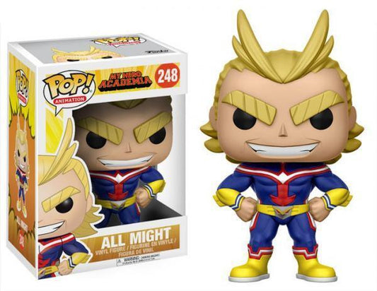 Funko Pop! My Hero Academia: All Might 248 + Pop Protector