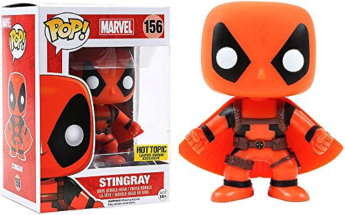 Funko Pop! Marvel Stingray (Orange) 156 Hot Topic Exclusive (VAULTED) + Free Protector