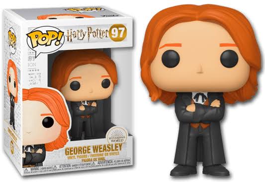 Funko Pop! Harry Potter - George Weasley 97 Figure + Pop Protector