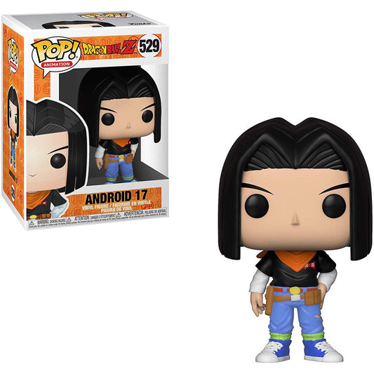 529 Funko Pop! Dragon Ball Z Android 17 + Free Protector